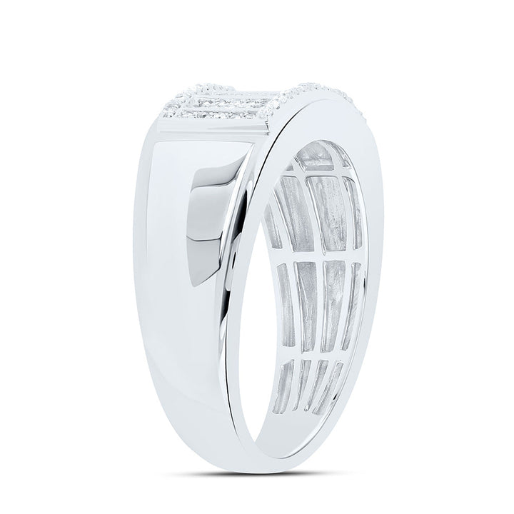 1/3CTW-NAT DIA P3 GIFT MENS BAND Daisy Joyeria