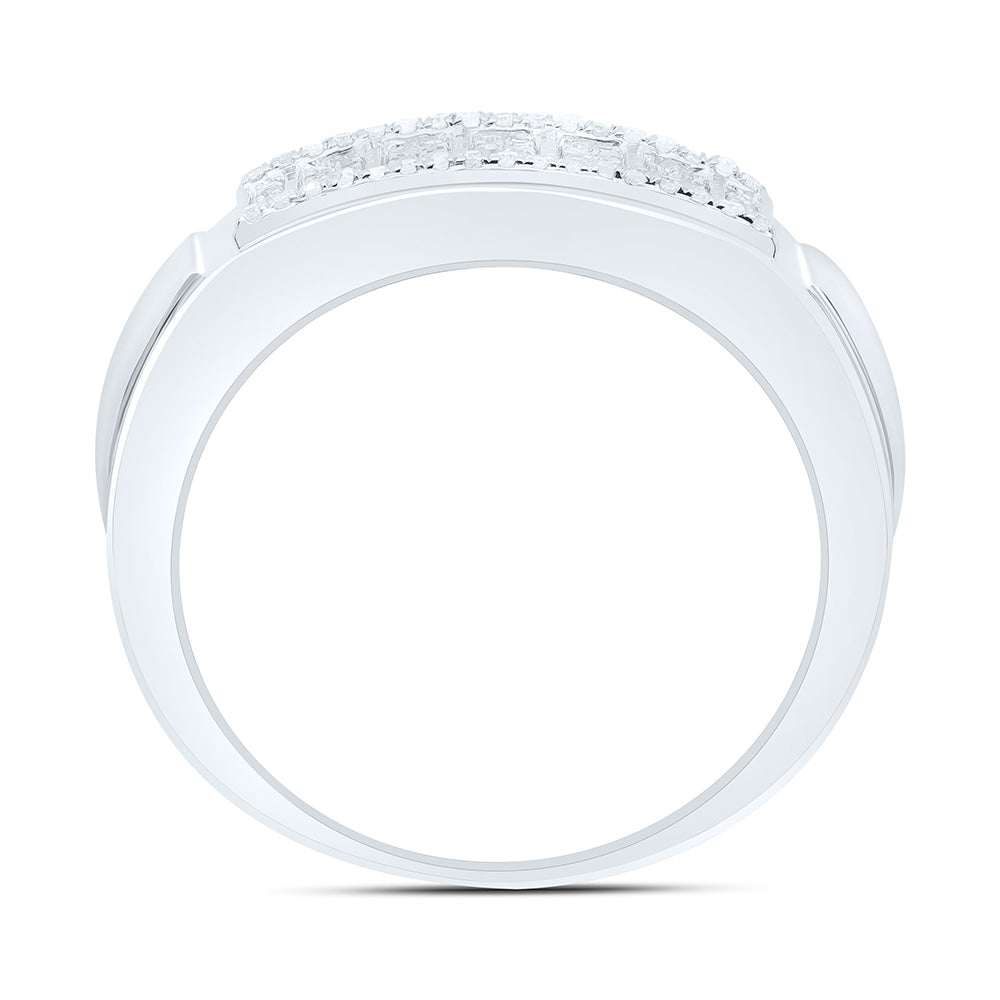 1/3CTW-NAT DIA P3 GIFT MENS BAND Daisy Joyeria