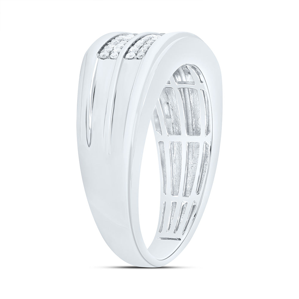 1/3CTW-NAT DIA P3 GIFT MENS BAND Daisy Joyeria