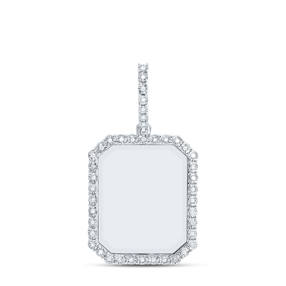 1/6CTW-NAT DIA P1 GIFT EMERALD MEMORY PENDANT Daisy Joyeria