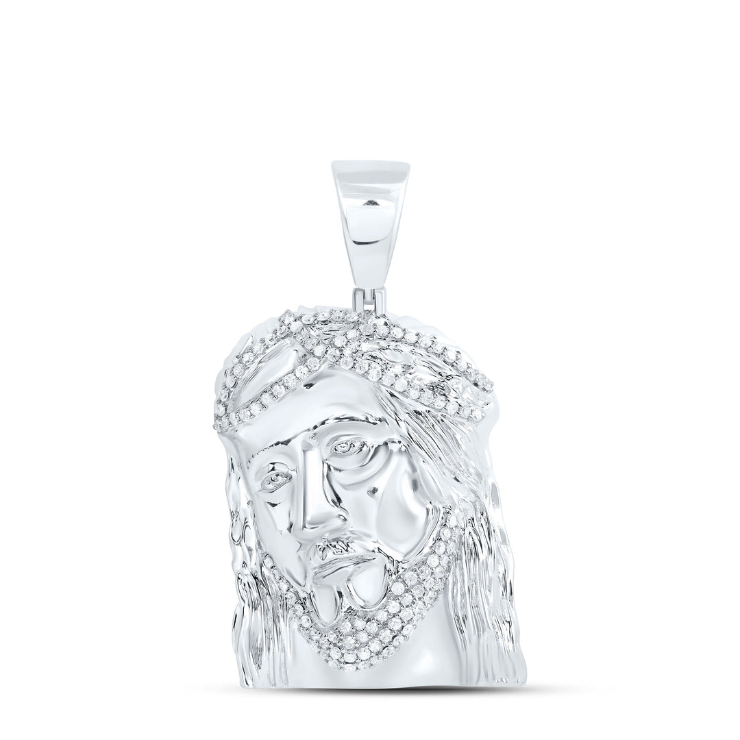 7/8CTW-NAT DIA P1 GIFT JESUS MENS CHARM Daisy Joyeria