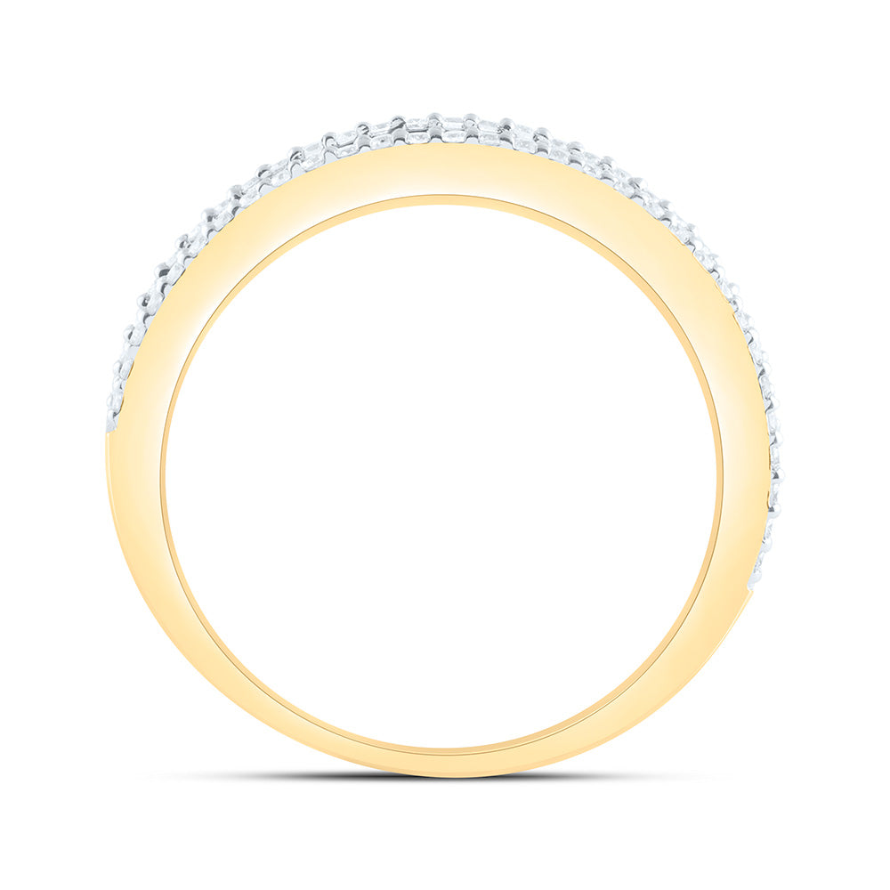7/8CTW-NAT DIA ANA M FASHION LADIES BAGUETTE BAND Daisy Joyeria