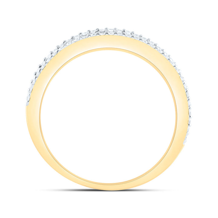 7/8CTW-NAT DIA ANA M FASHION LADIES BAGUETTE BAND Daisy Joyeria