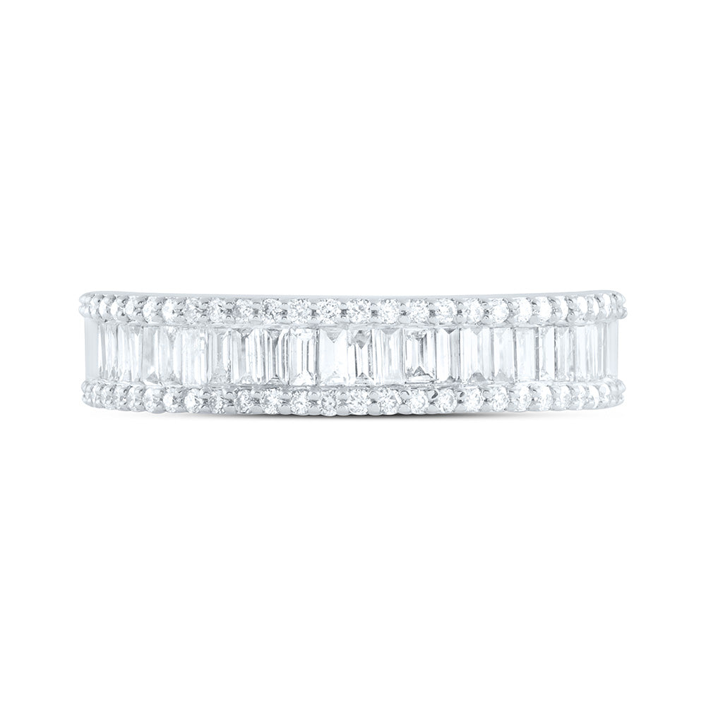 7/8CTW-NAT DIA ANA M FASHION LADIES BAGUETTE BAND Daisy Joyeria