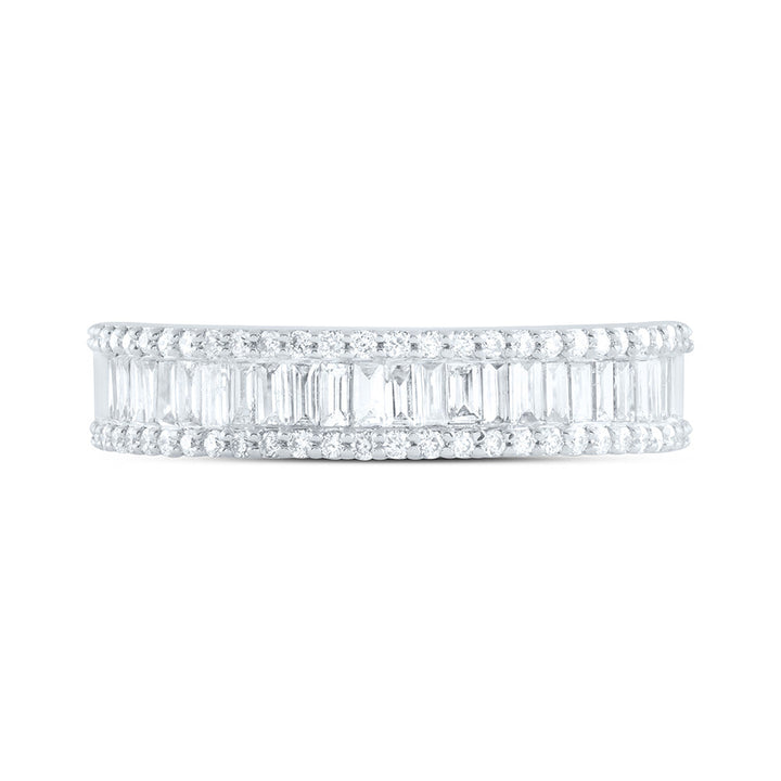 7/8CTW-NAT DIA ANA M FASHION LADIES BAGUETTE BAND Daisy Joyeria