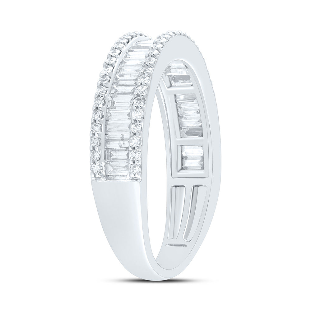 7/8CTW-NAT DIA ANA M FASHION LADIES BAGUETTE BAND Daisy Joyeria