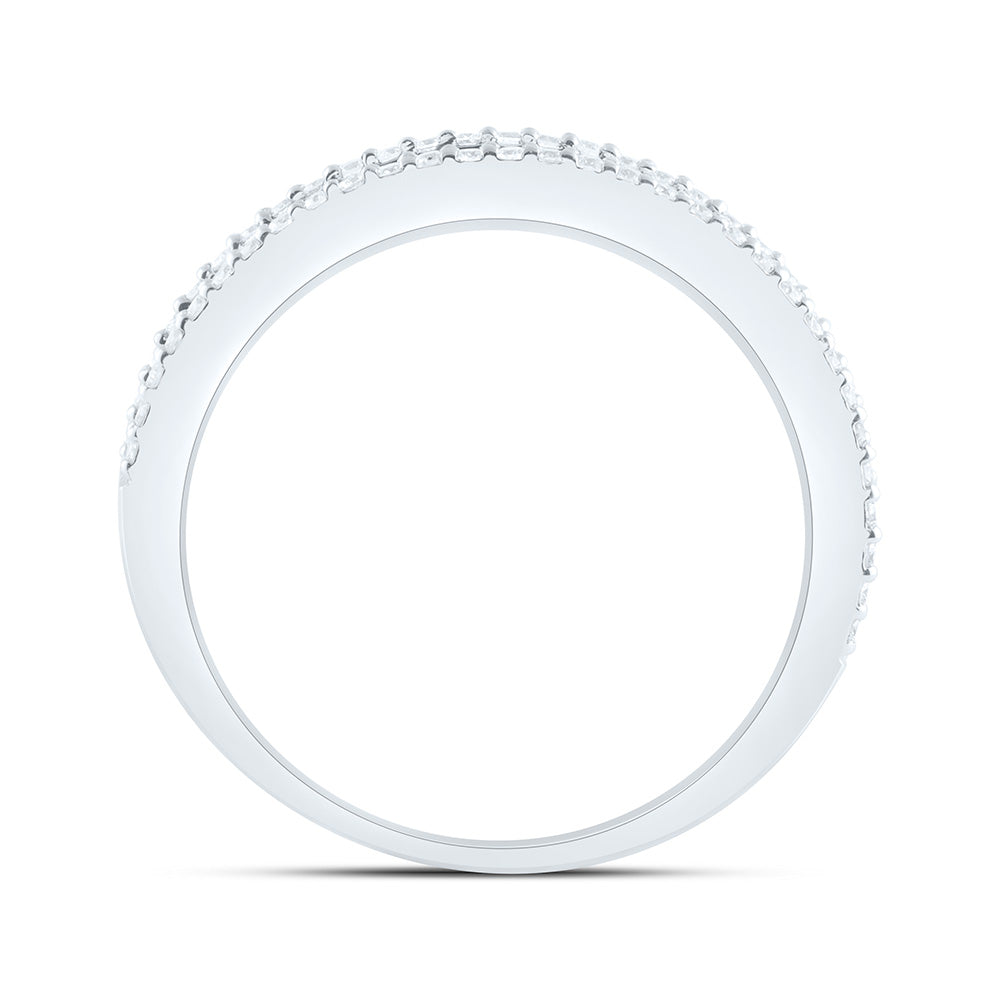 7/8CTW-NAT DIA ANA M FASHION LADIES BAGUETTE BAND Daisy Joyeria