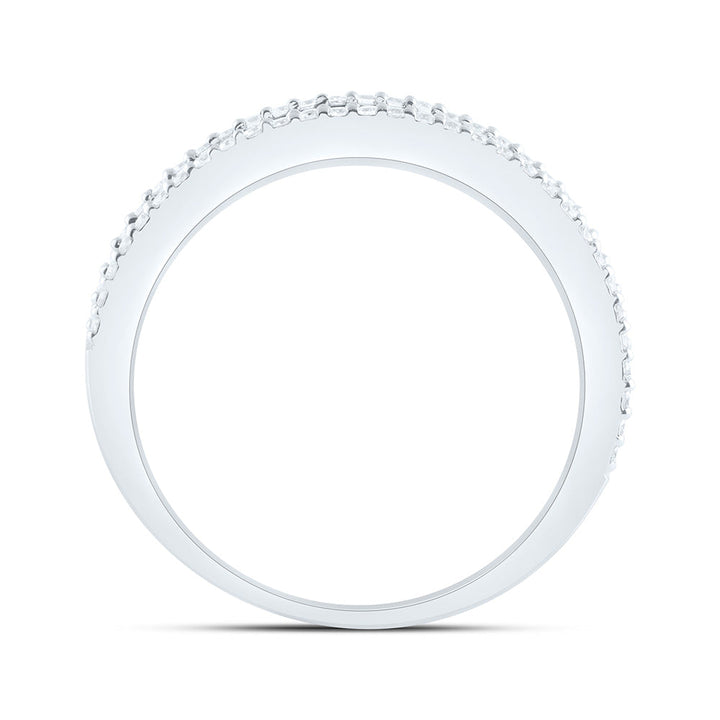 7/8CTW-NAT DIA ANA M FASHION LADIES BAGUETTE BAND Daisy Joyeria
