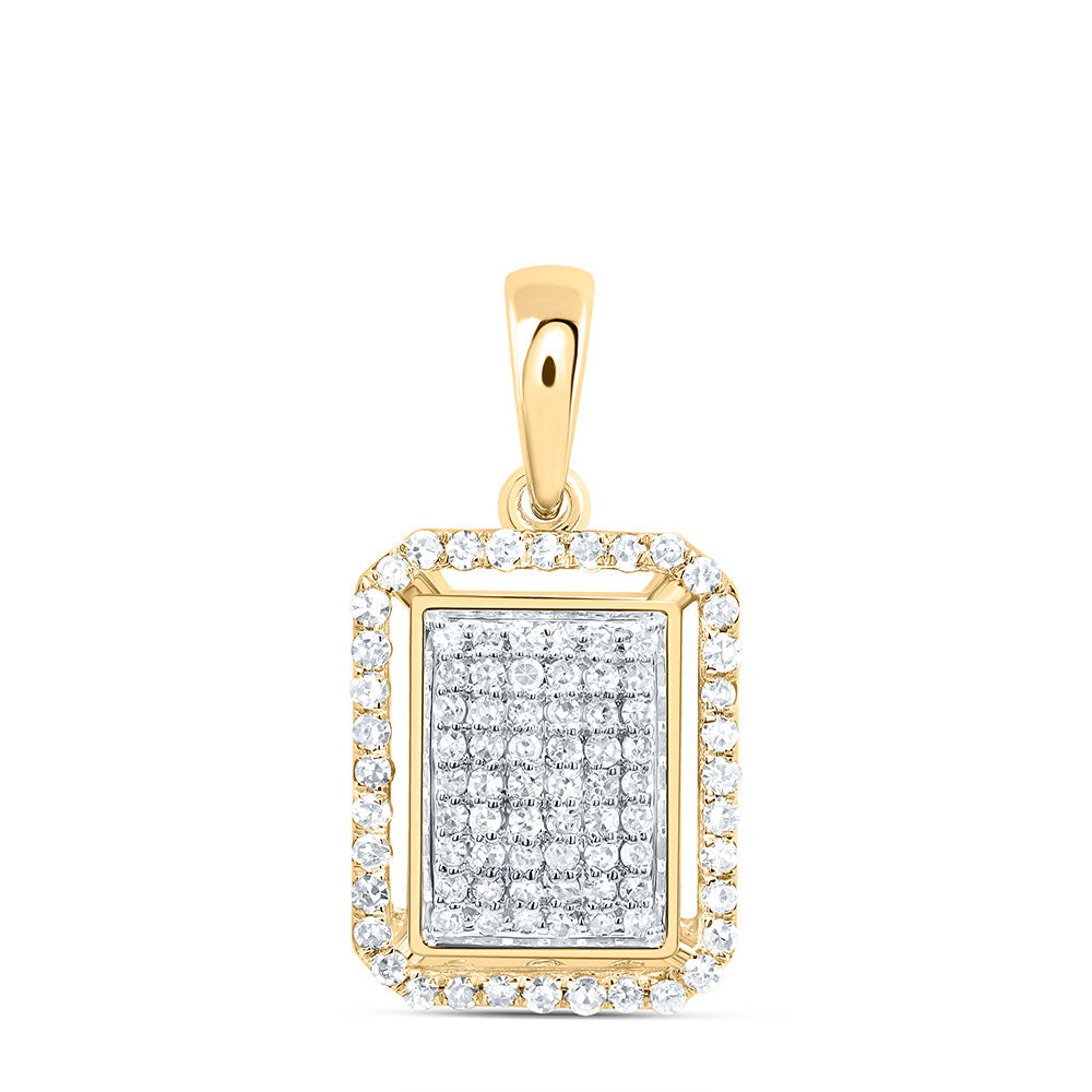 1/3CTW-NAT DIA NK FASHION EMERALD PENDANT Daisy Joyeria
