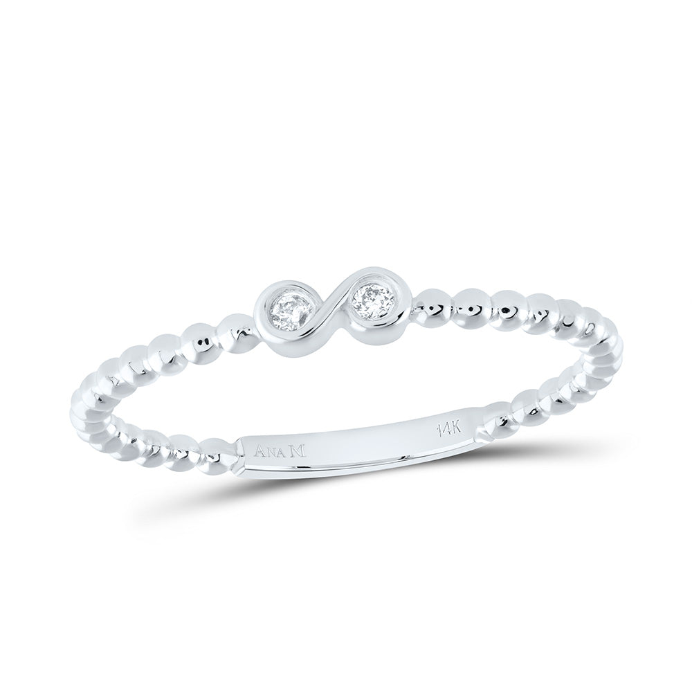 0.02CTW-NAT DIA ANA M FASHION RING Daisy Joyeria