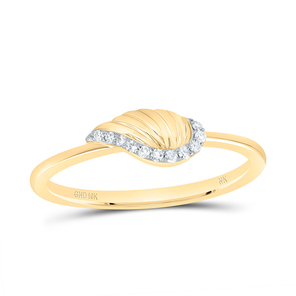 1/20CTW-NAT DIA NK GIFT RING Daisy Joyeria