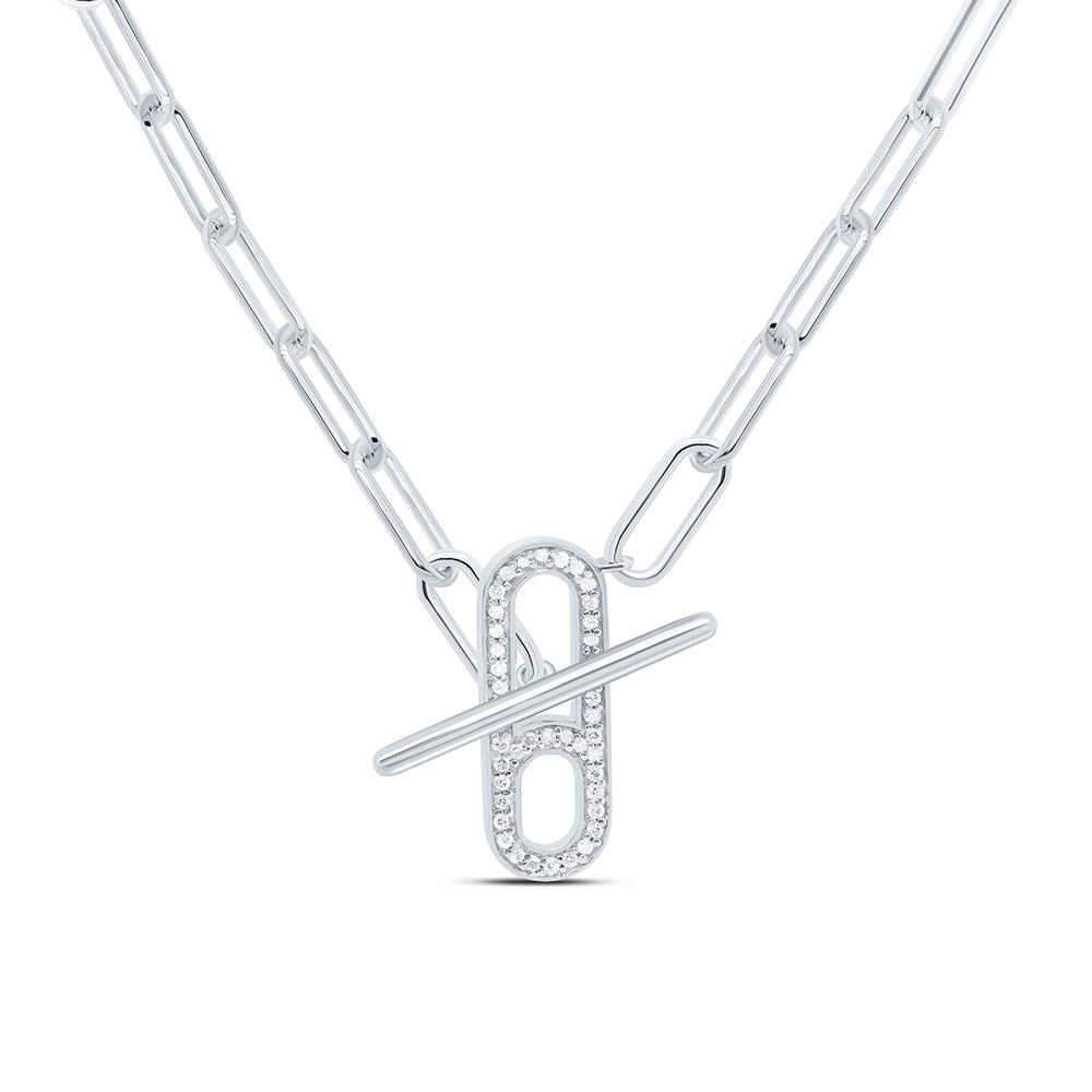 1/6CTW-NAT DIA P1 GIFT NECKLACE (18 INCH) Daisy Joyeria