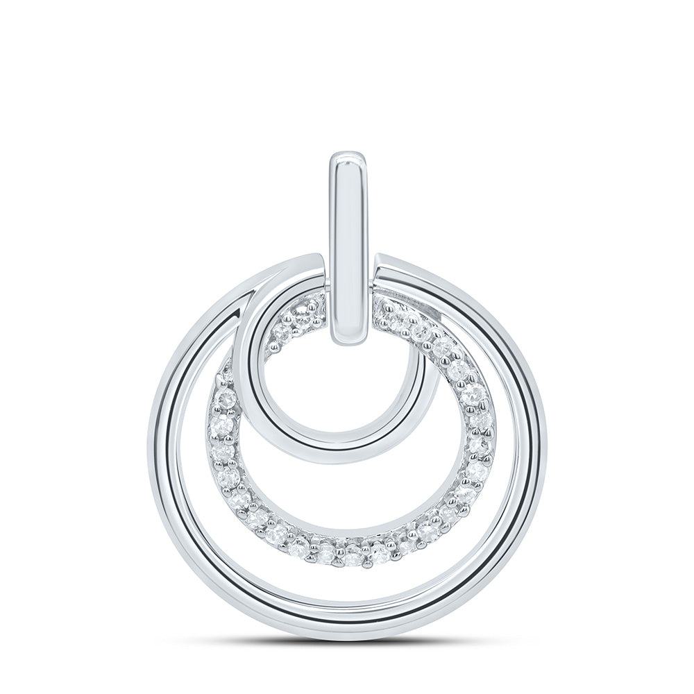 1/8CTW-NAT DIA P1 GIFT PENDANT Daisy Joyeria