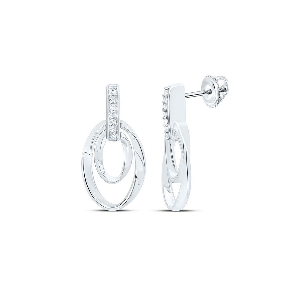 1/12CTW-NAT DIA P1 GIFT EARRING Daisy Joyeria