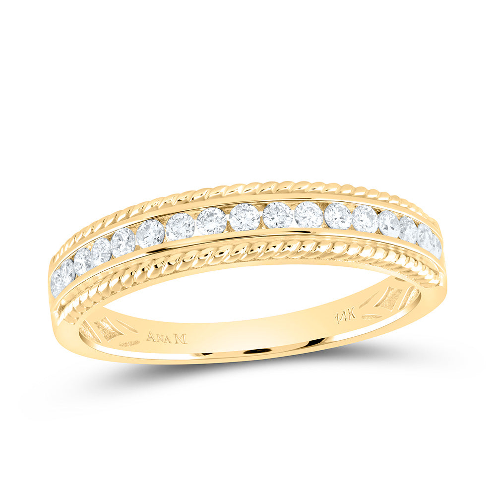 1 1/4CTW-NAT DIA ANA M ROUND TRIO SET Daisy Joyeria