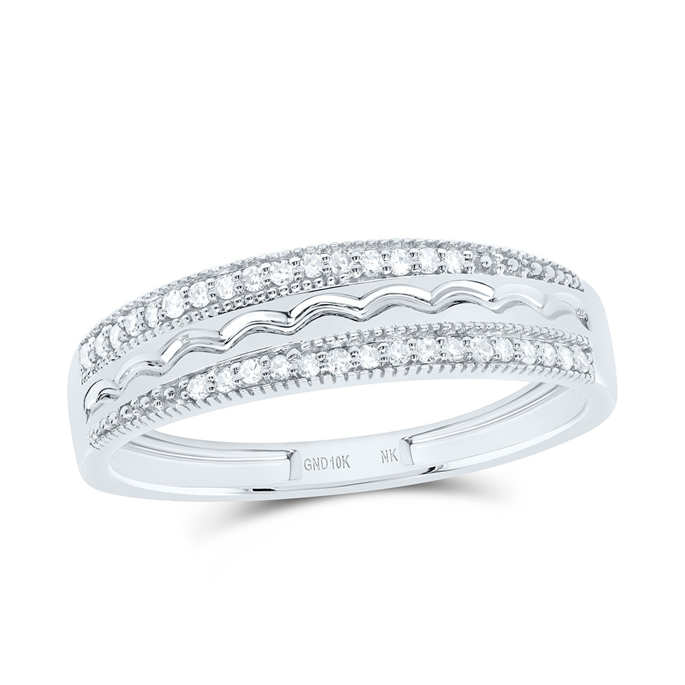 1/2CTW-NAT DIA NK ROUND TRIO SET Daisy Joyeria