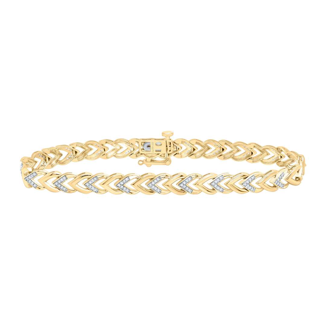 1/3CTW-NAT DIA P2 GIFT LADIES BRACELET (7 INCH) Daisy Joyeria