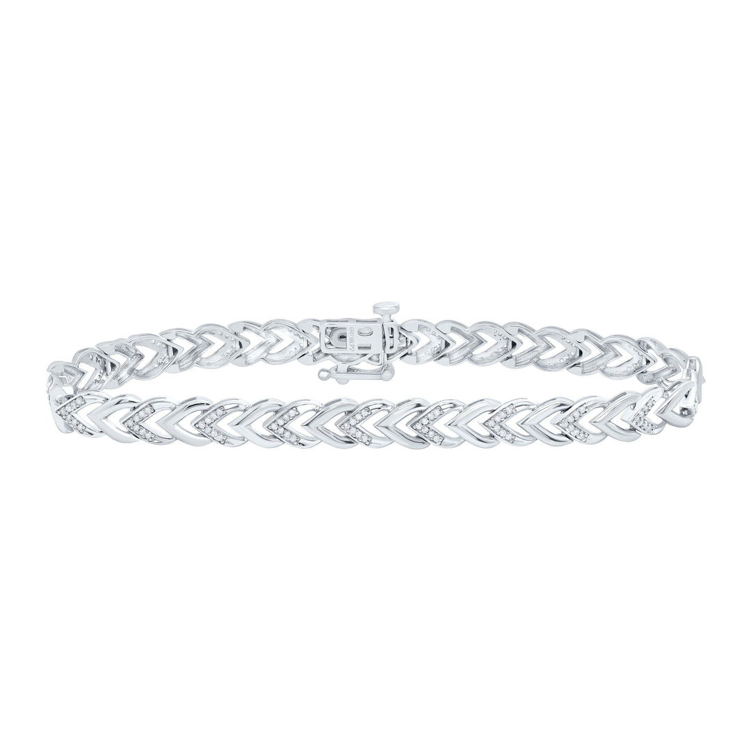 1/3CTW-NAT DIA P2 GIFT LADIES BRACELET (7 INCH) Daisy Joyeria