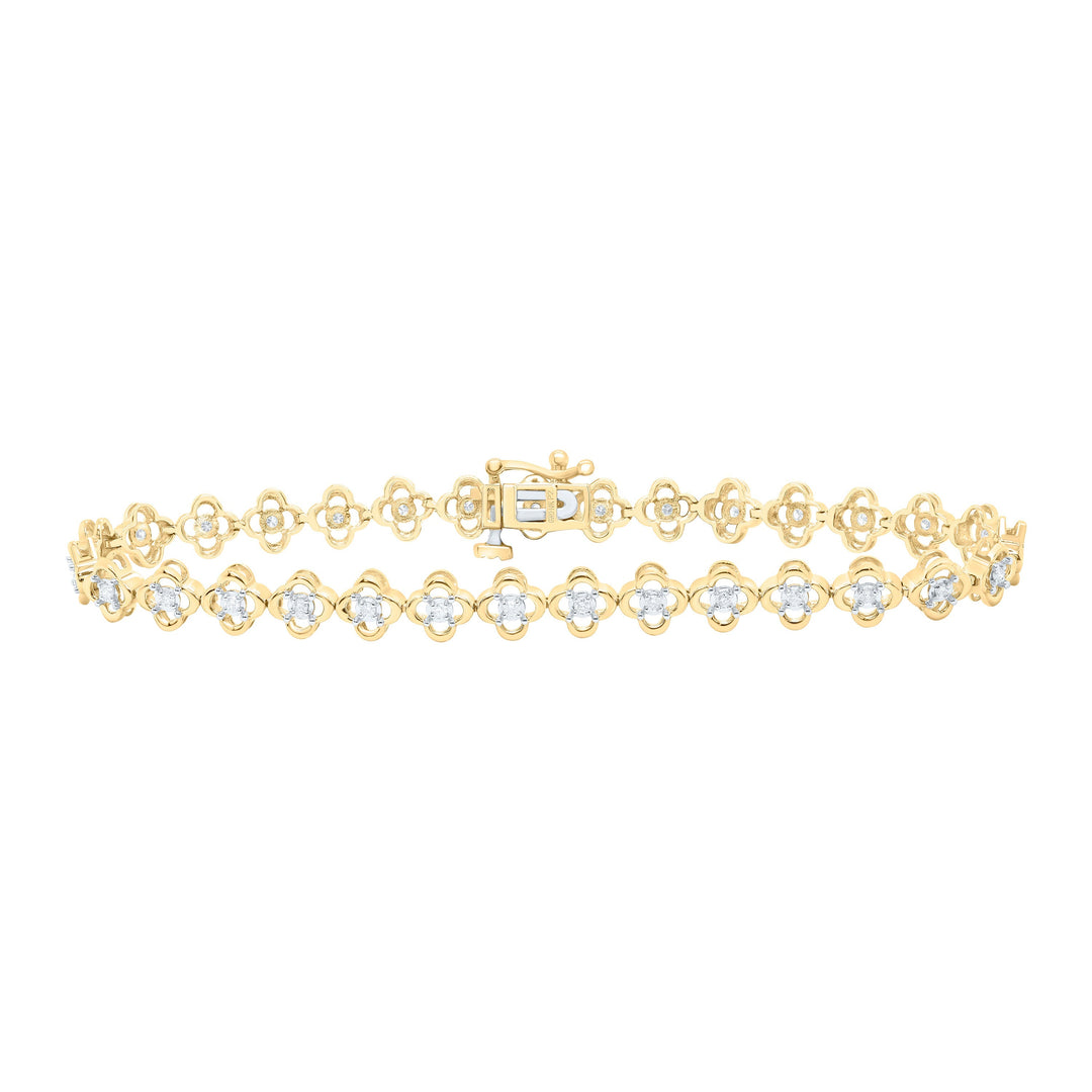 1/3CTW-NAT DIA P2 GIFT LADIES BRACELET (7 INCH) Daisy Joyeria