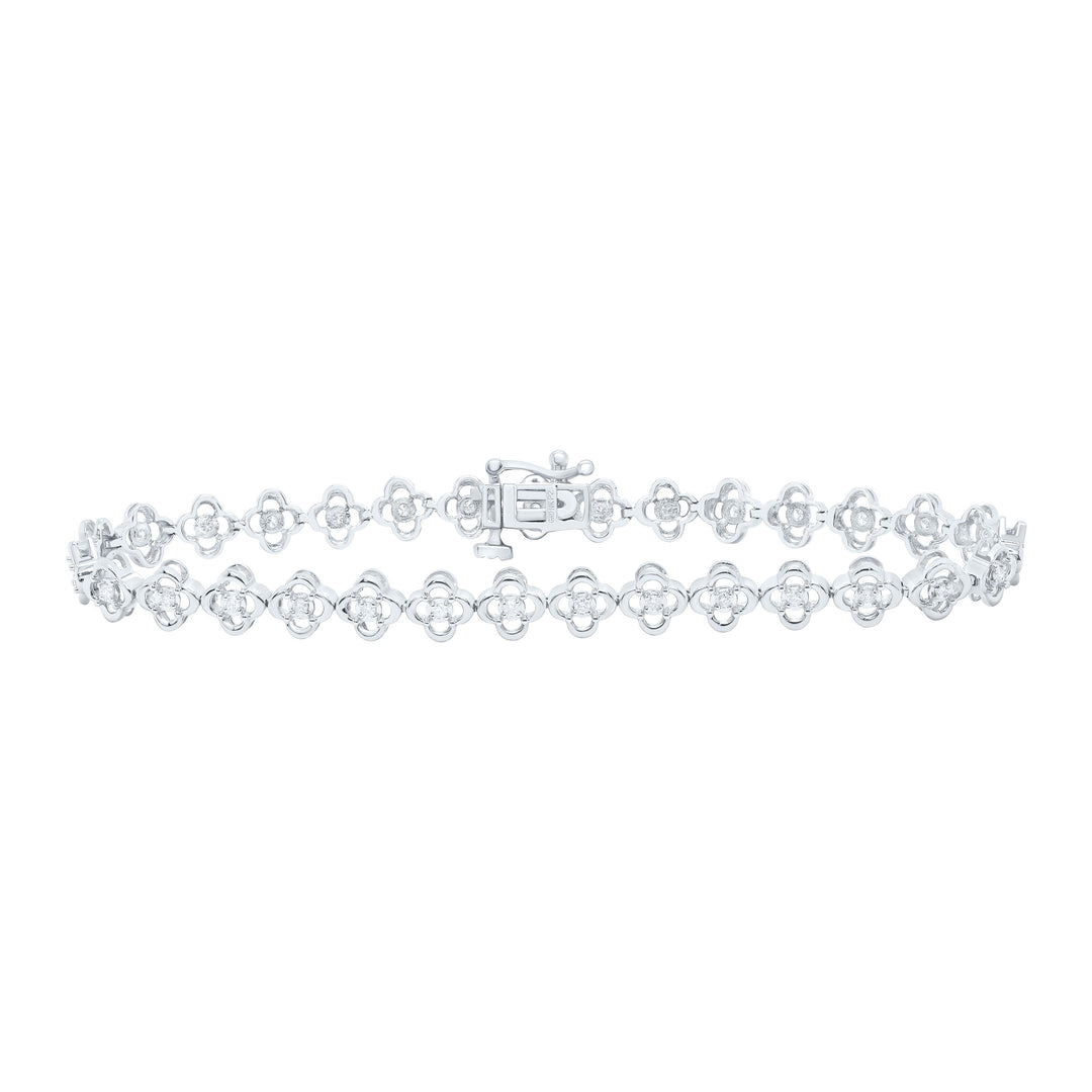 1/3CTW-NAT DIA P2 GIFT LADIES BRACELET (7 INCH) Daisy Joyeria