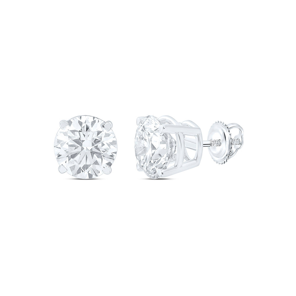 3CTW- NAT DIA SUPREME STUD EARRING Daisy Joyeria