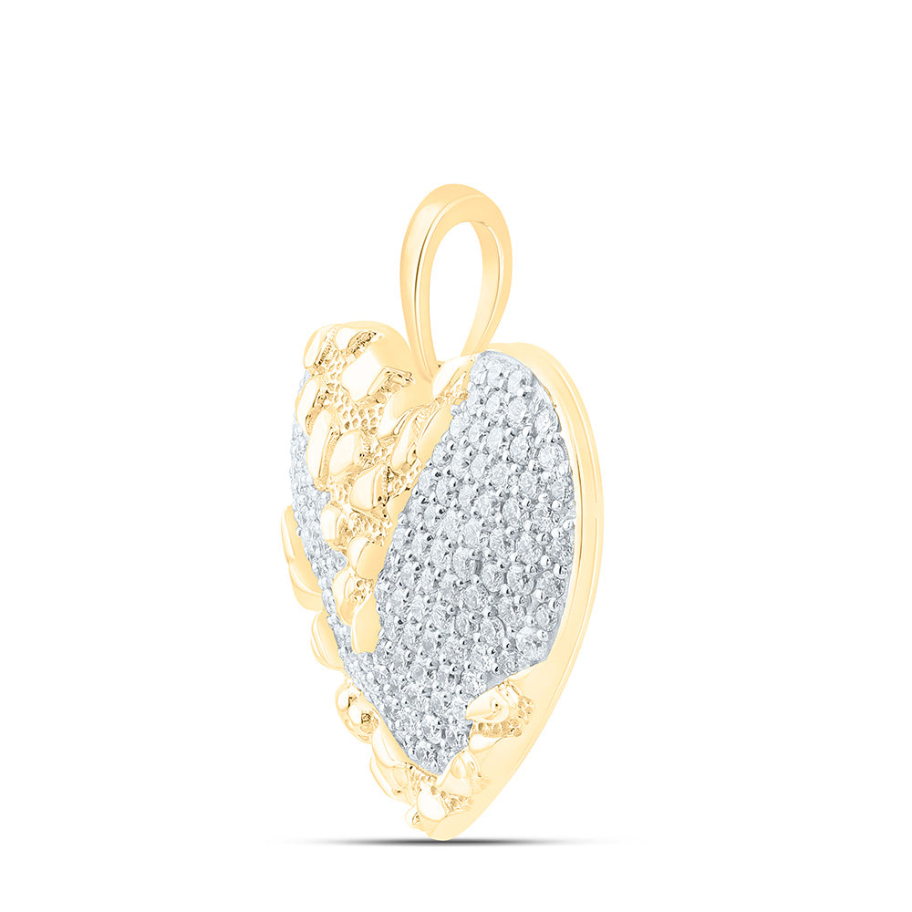 1 CTW-NAT DIA CN FASHION HEART PENDANT Daisy Joyeria