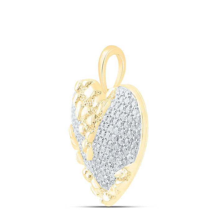 1 CTW-NAT DIA CN FASHION HEART PENDANT Daisy Joyeria