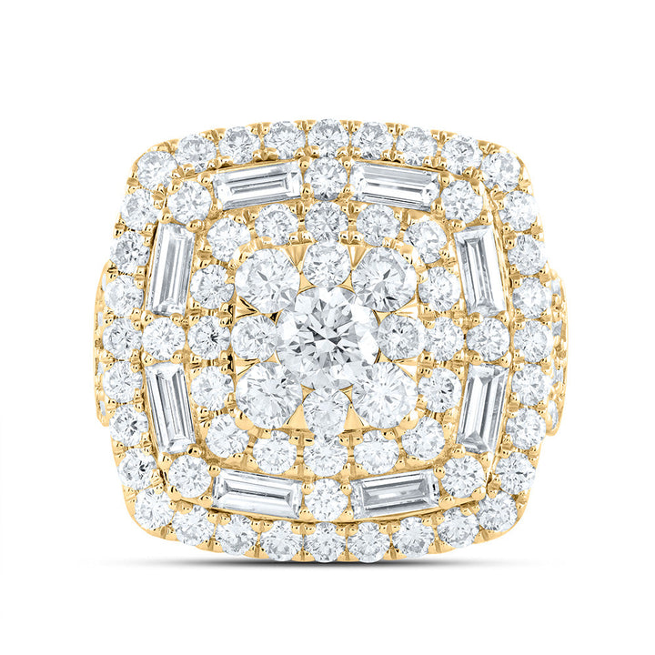4CTW-NAT DIA ANA M ELITE 3/8CTW-CRD CUSHION DOUBLE HALO BRIDAL RING Daisy Joyeria