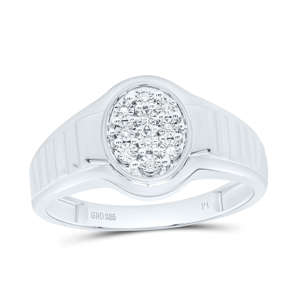 1/20CTW-NAT DIA P1 GIFT ROUND FANUK MENS RING Daisy Joyeria