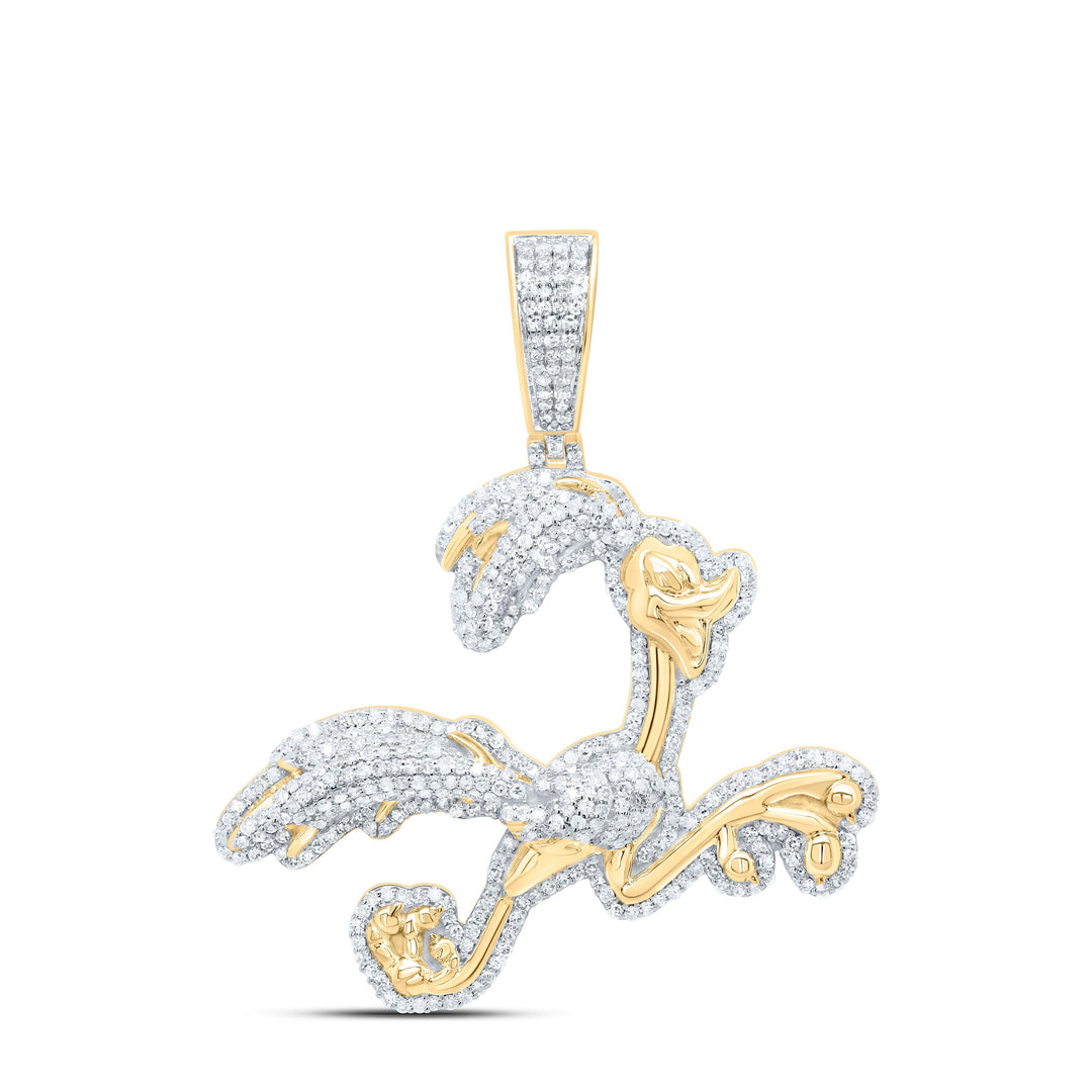 1 1/3CTW-NAT DIA NK FASHION MENS CHARM Daisy Joyeria