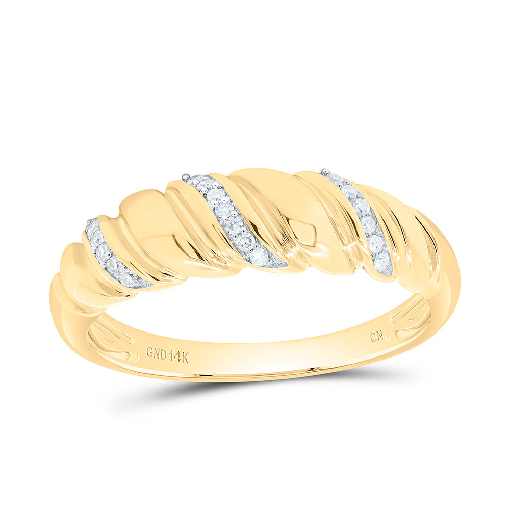 1/12CTW-NAT DIA CN FASHION CROISSANT RING Daisy Joyeria