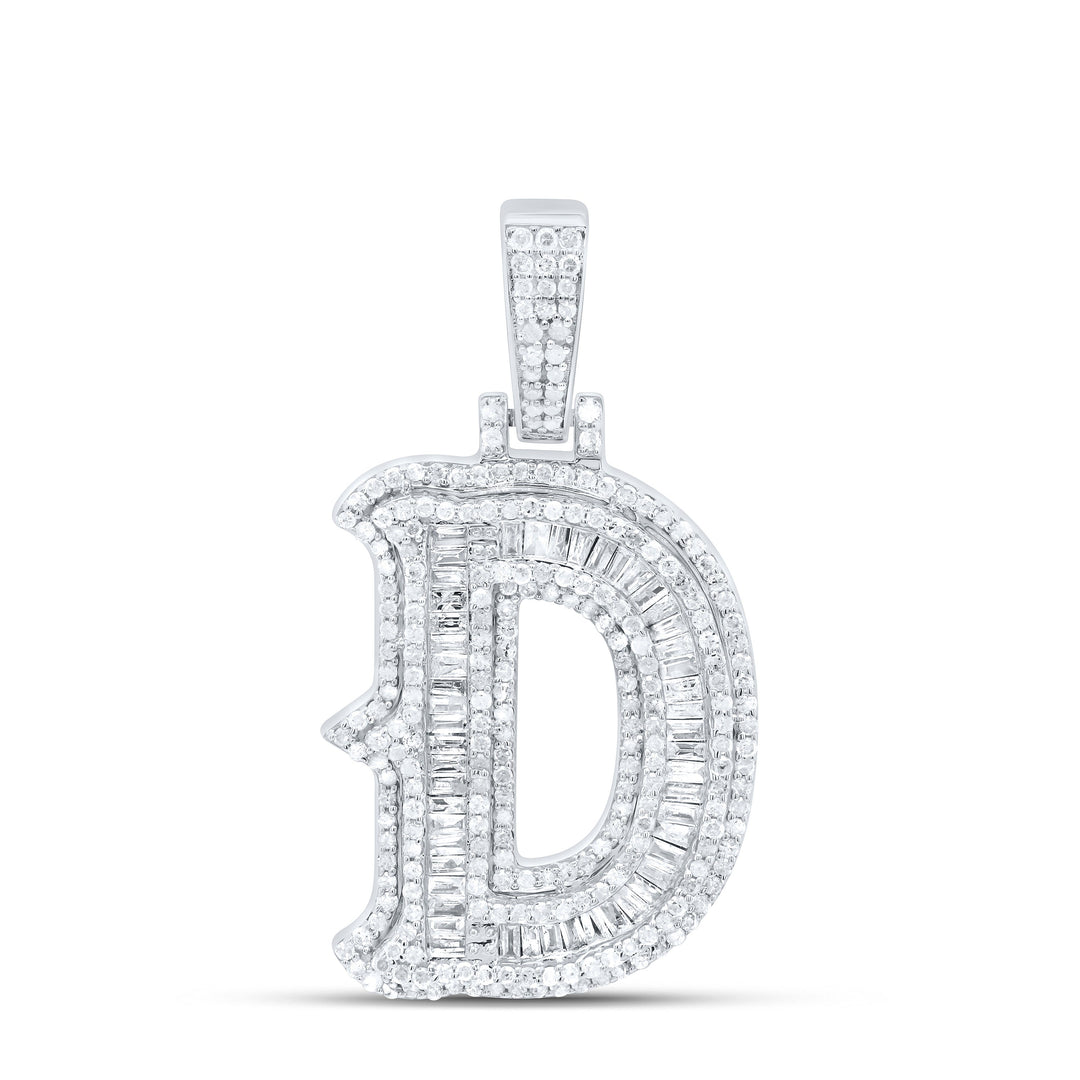 1CTW-NAT DIA P3 GIFT (25MM) INITIAL "D" PENDANT Daisy Joyeria