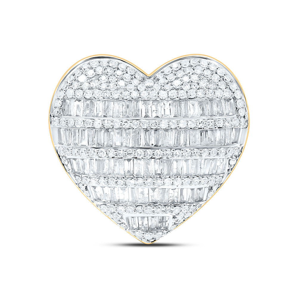 1CTW-NAT DIA NK FASHION HEART RING Daisy Joyeria