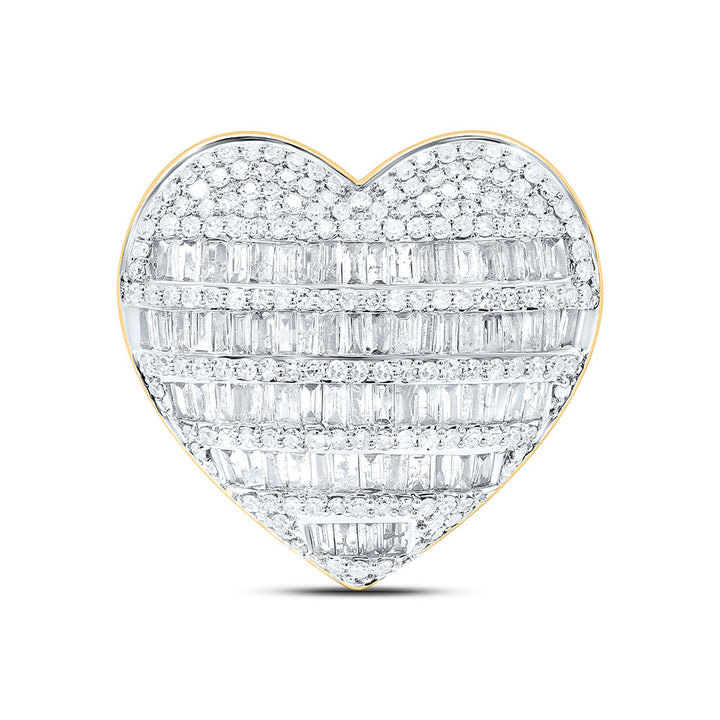 1CTW-NAT DIA NK FASHION HEART RING Daisy Joyeria