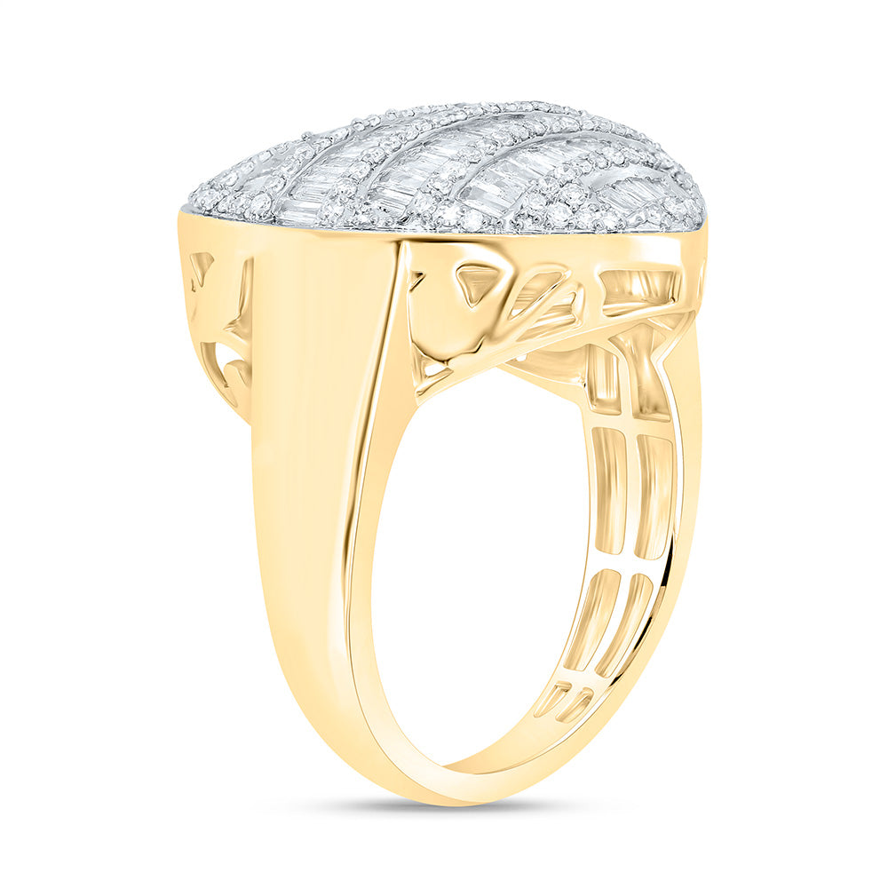 1CTW-NAT DIA NK FASHION HEART RING Daisy Joyeria