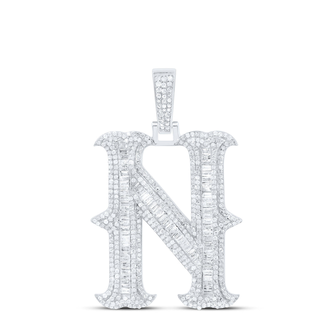 2 CTW-NAT DIA P2P3 GIFT (35MM) INITIAL "N" PENDANT Daisy Joyeria