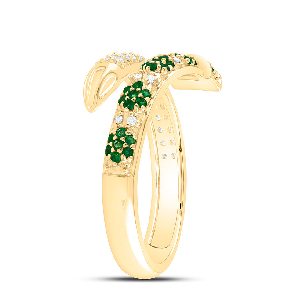 1/5CTW-NAT DIA ANA M 1/6CTW-RD-EM NAT GEM RING Daisy Joyeria
