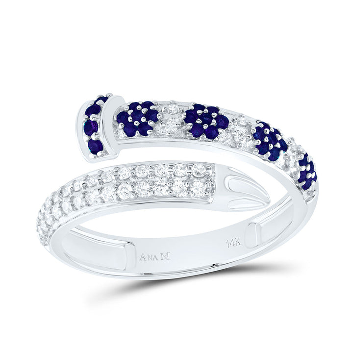 1/5CTW-NAT DIA ANA M 1/5CTW-RD-BS NAT GEM  RING Daisy Joyeria