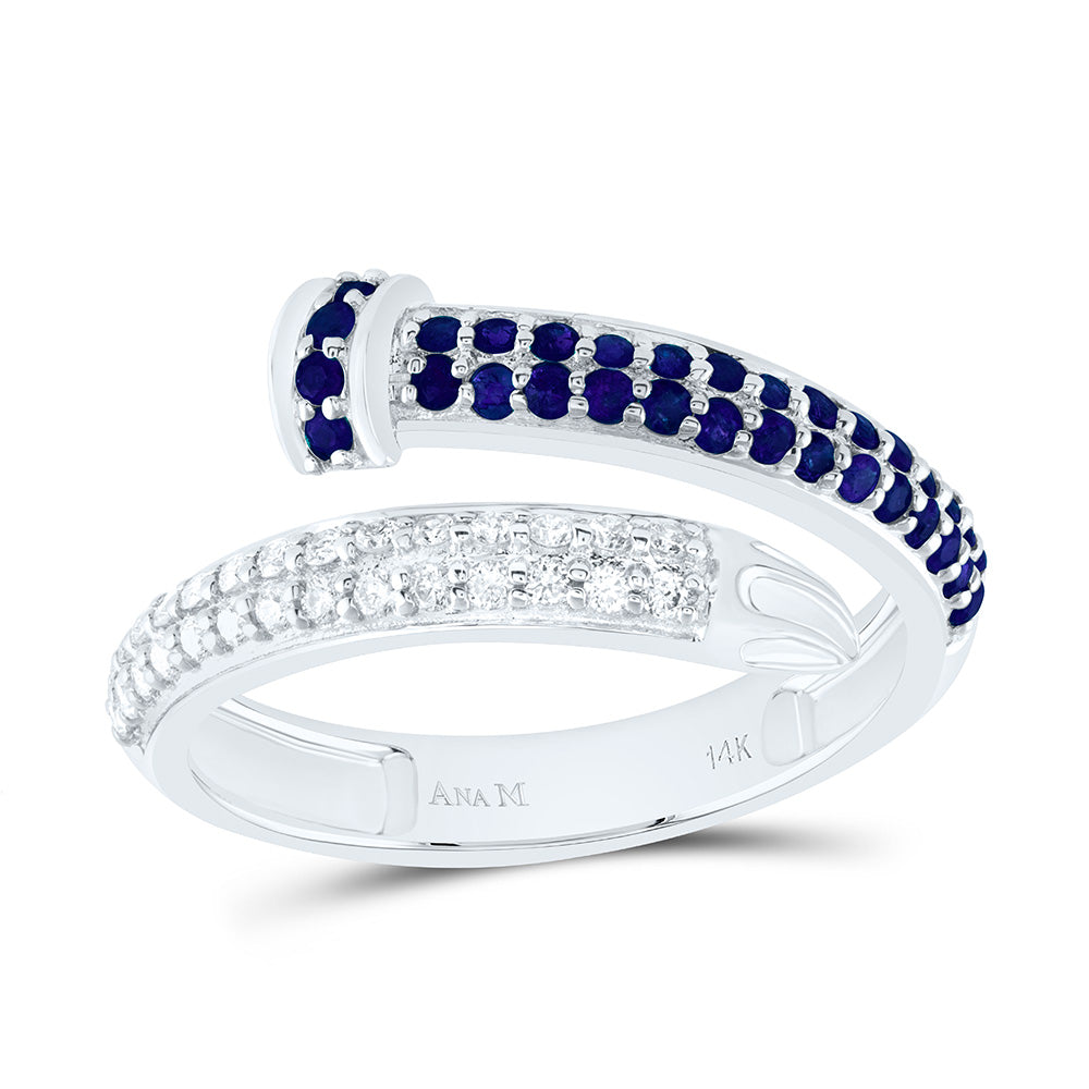 1/5CTW-NAT DIA ANA M 1/3CTW-RD-BS NAT GEM RING Daisy Joyeria