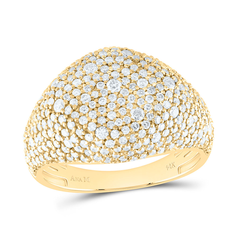 1 3/8CTW-NAT DIA ANA M FASHION RING Daisy Joyeria