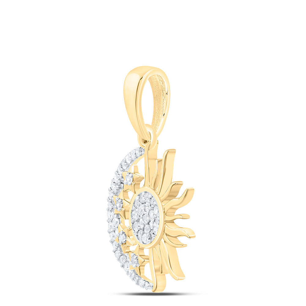 1/5CTW-NAT DIA P1 GIFT PENDANT Daisy Joyeria