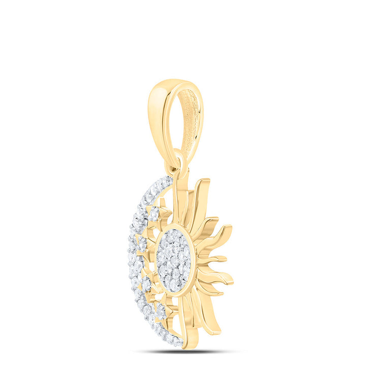1/5CTW-NAT DIA P1 GIFT PENDANT Daisy Joyeria