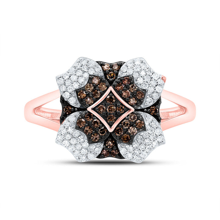 3/8CTW-NAT DIA P1 GIFT COGNAC NATURAL RING Daisy Joyeria