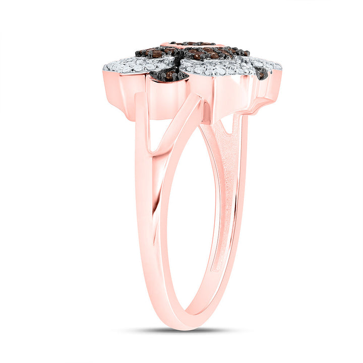 3/8CTW-NAT DIA P1 GIFT COGNAC NATURAL RING Daisy Joyeria