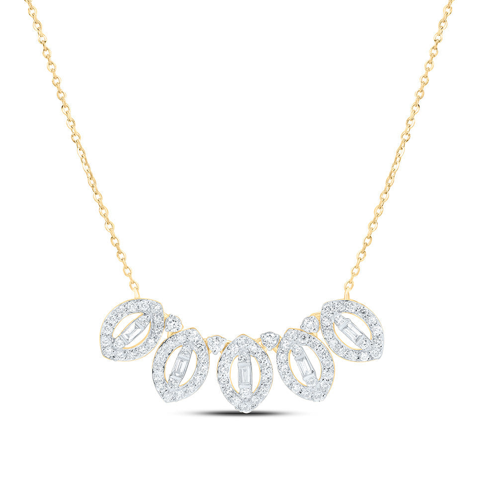 1/2CTW-NAT DIA ANA M FASHION NECKLACE (18 INCH) Daisy Joyeria