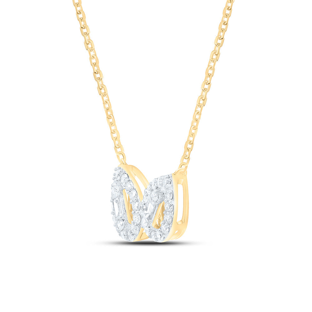 1/5CTW-NAT DIA ANA M FASHION NECKLACE (18 INCH) Daisy Joyeria