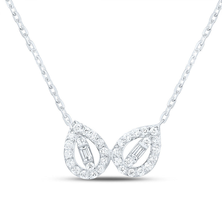 1/5CTW-NAT DIA ANA M FASHION NECKLACE (18 INCH) Daisy Joyeria