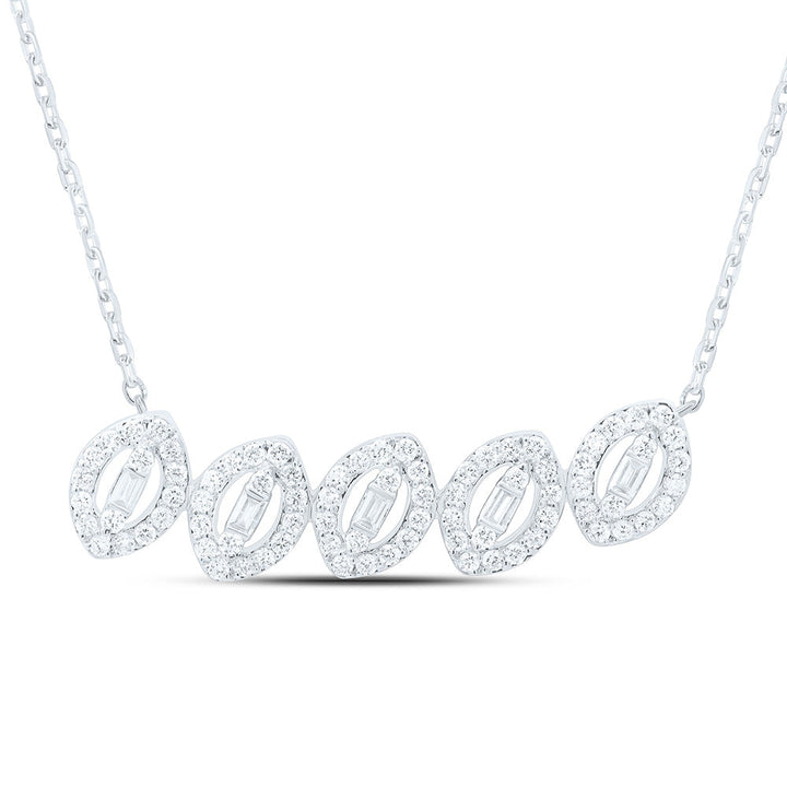 1/2CTW-NAT DIA ANA M FASHION NECKLACE (18 INCH) Daisy Joyeria