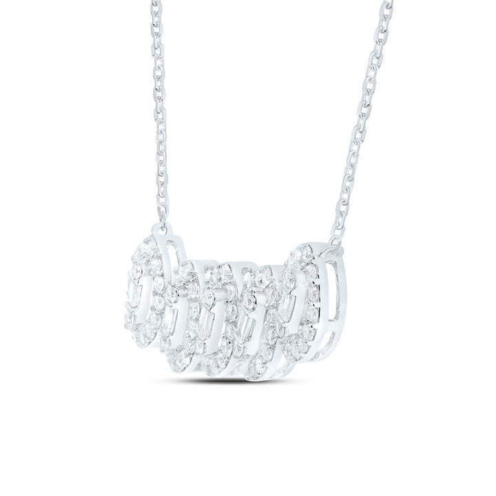 1/2CTW-NAT DIA ANA M FASHION NECKLACE (18 INCH) Daisy Joyeria