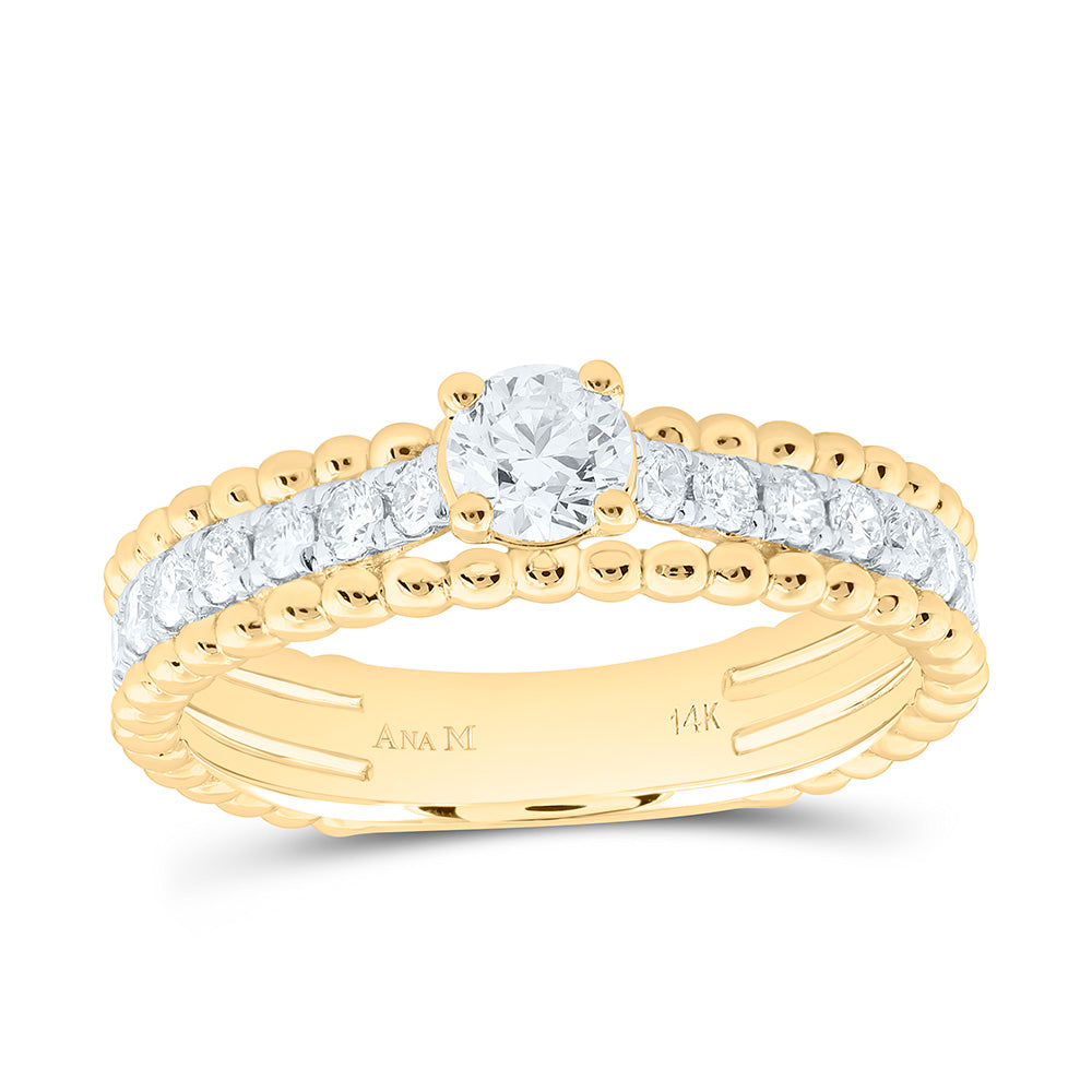3/4CTW-NAT DIA ANA M 1/3CTW-CRD FASHION BAND Daisy Joyeria